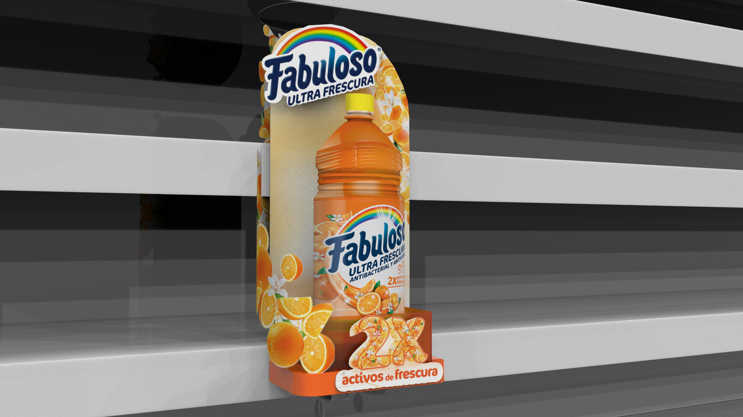 Balconera Fabuloso Energía Naranja